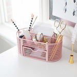 Load image into Gallery viewer, Fontvieille Pink Desk Organizer with Drawer
