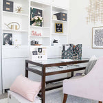 Load image into Gallery viewer, Light Pink Wooden Mail Organizer - 3 Tier
