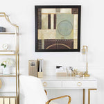 Load image into Gallery viewer, Fontvieille 5 Piece Gold Desk Organizer Set with Desktop Hanging File Organizer
