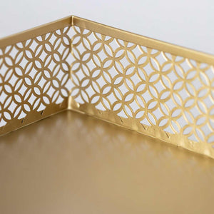 Riviera Stackable Gold Paper Tray - Set of 2 - Letter Size