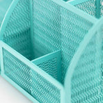 Load image into Gallery viewer, Fontvieille Unique Metal Aqua Desk Organizer with Drawer

