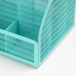 Load image into Gallery viewer, Fontvieille Unique Metal Aqua Desk Organizer with Drawer
