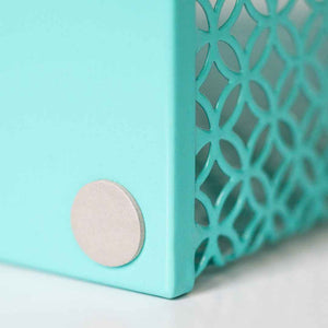 Load image into Gallery viewer, Riviera 6 Piece Aqua Desk Organizer Set
