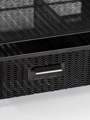 Load image into Gallery viewer, Fontvieille Desk Organizer with File Sorters and Drawer - Black
