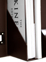 Load image into Gallery viewer, Foldable Magazine File Holder with Leather Label Holder - Set of 6 - Brown
