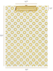 Load image into Gallery viewer, Set of 4 Decorative Clipboards with Light Cream Patterns
