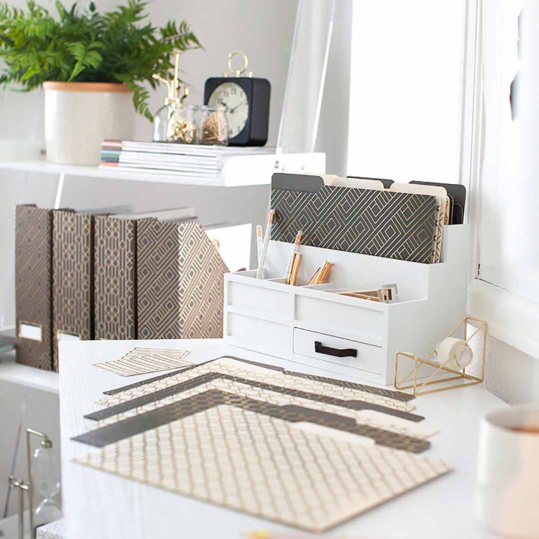 Decorative File Folders - 1/3 Cut Tabs - Letter Size - Set of 12 - 2 E ...