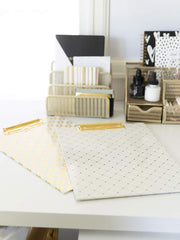 Load image into Gallery viewer, Set of 4 Decorative Clipboards with Light Cream Patterns
