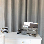 Load image into Gallery viewer, Dark Wooden Mail Organizer Desktop with Block Calendar
