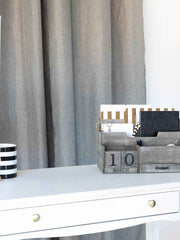 Load image into Gallery viewer, Dark Wooden Mail Organizer Desktop with Block Calendar
