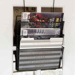 Load image into Gallery viewer, Office Cubicle Black Wire Mesh Hanging Wall File Organizer
