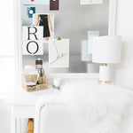 Load image into Gallery viewer, Fontvieille Unique Metal Gold Desk Organizer with Drawer
