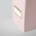 Load image into Gallery viewer, Foldable Magazine File Holder with Gold Label Holder - Set of 6 - Pink
