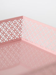 Load image into Gallery viewer, Riviera Stackable Pink Paper Tray - Set of 2 - Letter Size
