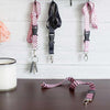 Pink Lanyard Keychain for Women Girls - 4 Pcs Set - 4 Cute Designs