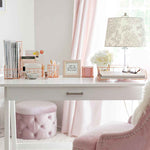 Load image into Gallery viewer, Monte Rose Gold Wire Desk Organizer Set
