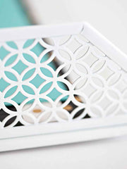 Load image into Gallery viewer, Riviera 6 Piece White Desk Organizer Set
