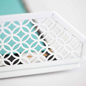 Load image into Gallery viewer, Riviera 6 Piece White Desk Organizer Set
