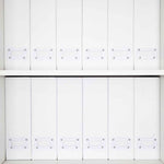 Load image into Gallery viewer, Foldable Magazine File Holder with Leather Label Holder - Set of 6 - White
