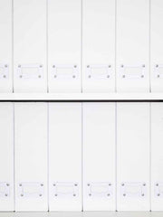 Load image into Gallery viewer, Foldable Magazine File Holder with Leather Label Holder - Set of 6 - White
