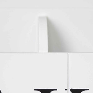 Load image into Gallery viewer, White Wooden Mail Organizer - 3 Tier
