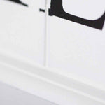 Load image into Gallery viewer, White Wooden Mail Organizer - 3 Tier
