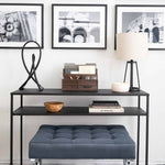 Load image into Gallery viewer, Brown Wood Mail Organizer with Pen Holder and Drawer
