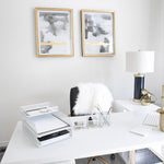 Load image into Gallery viewer, Riviera 6 Piece White Interlocking Desk Organizer Set
