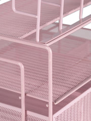 Load image into Gallery viewer, Fontvieille Desk Organizer with File Sorters and Drawer - Pink
